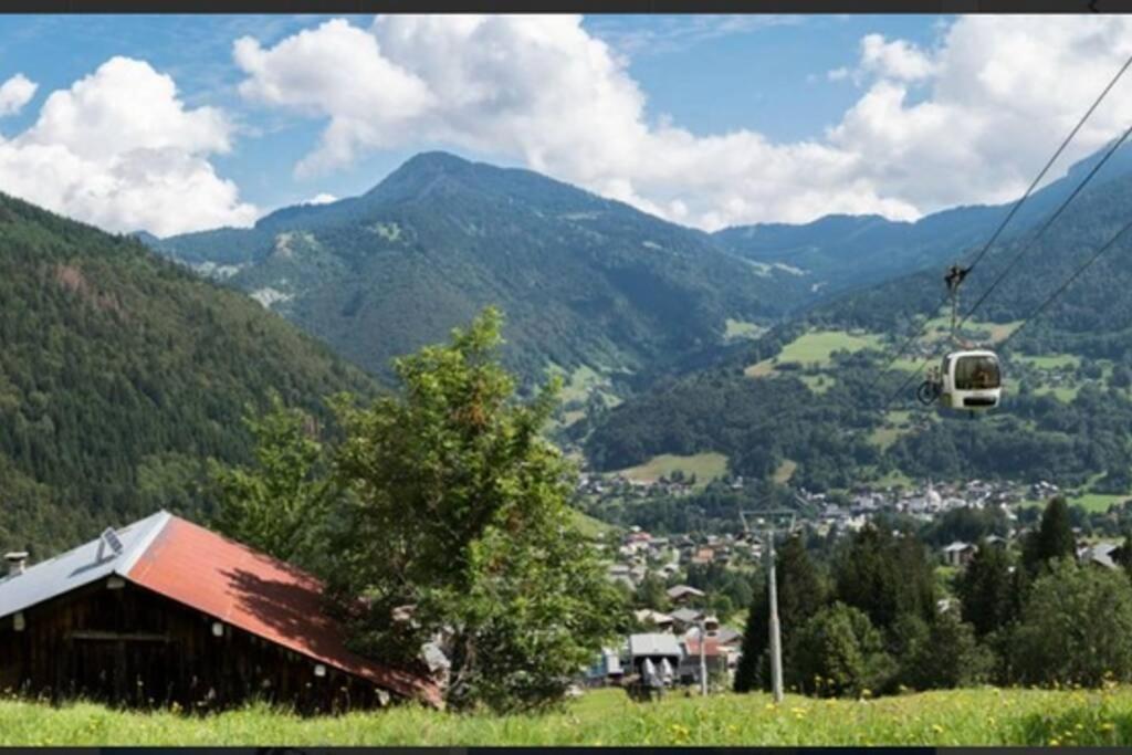 Au Pied Des Pistes B31, Chaleureux Studio 4 Pers, Vue Sur La Vallee Imprenable Avec Wifi, Draps Non Compris Saint-Jean-dʼAulps Екстериор снимка